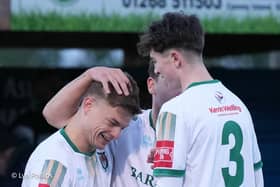 Action and celebrations from the Rocks' win at Concord Rangers