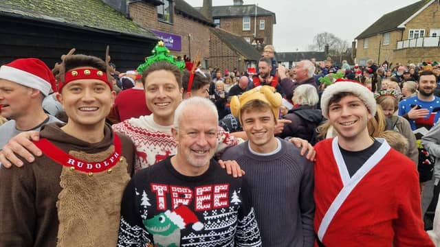 The Denman's Lane Dash took place in Lindfield on Boxing Day 2024