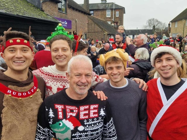 The Denman's Lane Dash took place in Lindfield on Boxing Day 2024