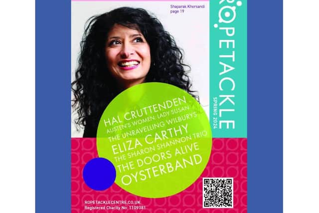 Shaparak Khorsandi is the Ropetackle brochure cover star 