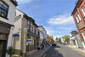 The site of the proposed shop Credit: Google Maps