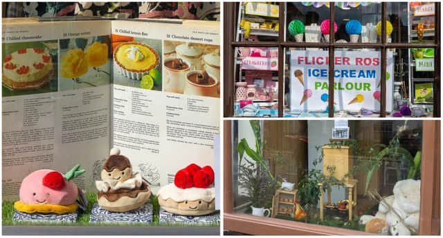 Best food themed shop window competition at Steyning & District Food & Drink Festival 2022. Pictures: Maggie Clews