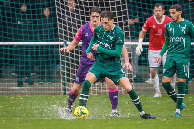 A soggy afternoon in Surrey - and it made it tough for both teams | Lydia Redman