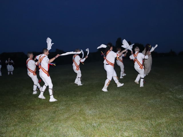 The Dancing at Dawn event. Picture: Kevin Boorman