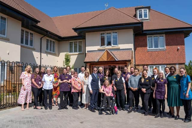 Angmering Grange care home is officially open