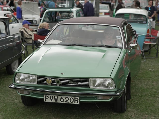Some of the classic cars on show