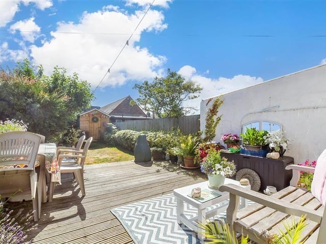 This garden is place where you can relax in pretty surroundings