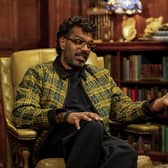 Romesh Ranganathan on Celebrity Traitors | Picture: BBC/Studio Lambert/Euan Cherry