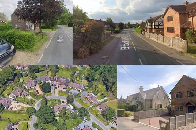New figures have revealed the priciest Crawley streets in which properties were sold during 2024 | Pictures: Google