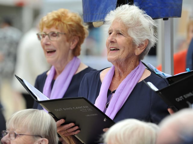 OutSingCancer is a unique choir whose lives have been affected by cancer
