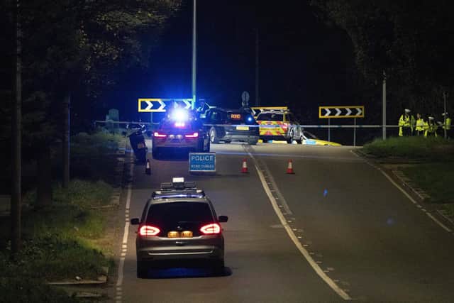 Officers are continuing to investigate the fatal incident on the A27