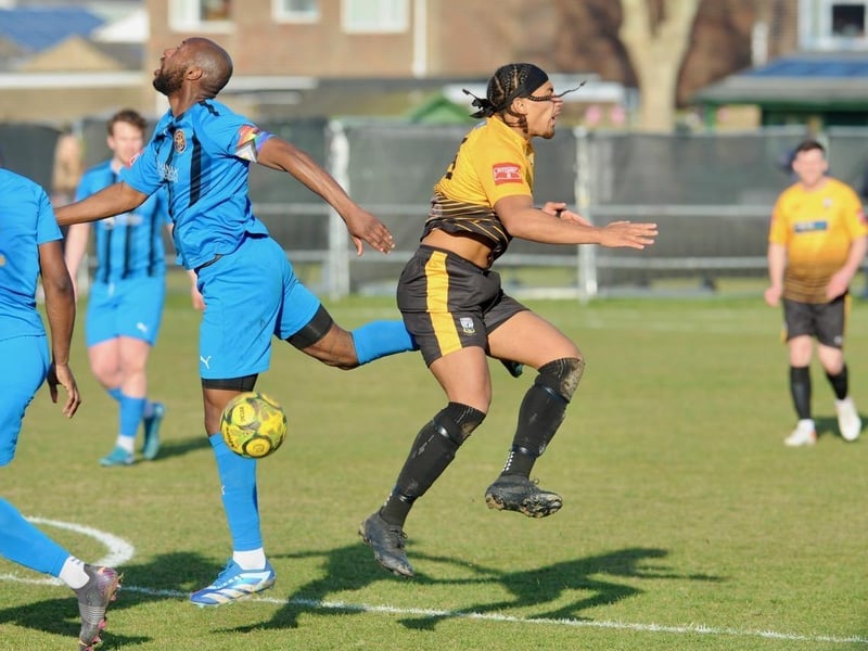 Littlehampton Town lost 4-0 to Sevenoaks Town at the Sportsfield. Photographer Stephen Goodger was there to catch the action.