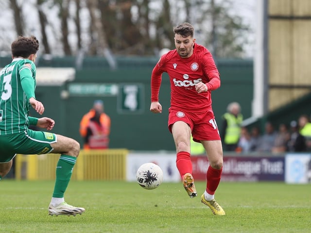 Action from Worthing's National South win at Yeovil