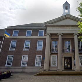 Homelessness and temporary accommodation are expected to cost Adur and Worthing councils £2.26million more than budgeted this financial year. Worthing Town Hall image: Google via the LDRS