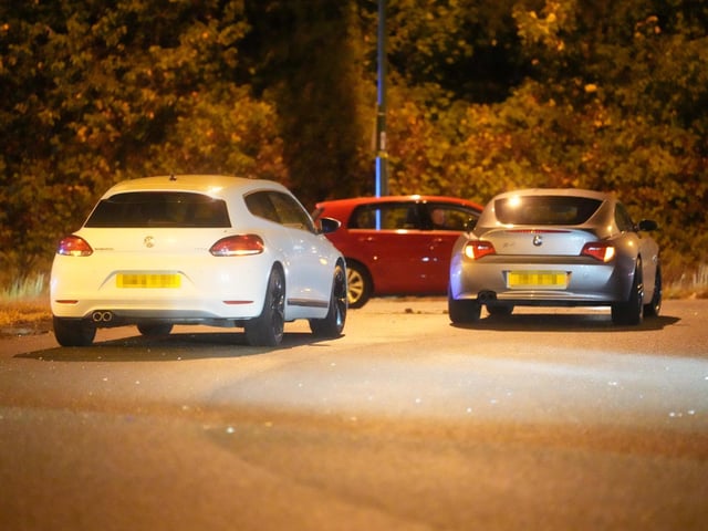 Six cars were reportedly involved in a collision, on the Great Daux roundabout.