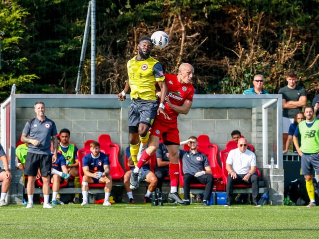 Action from Worthing v Eastbourne Borough