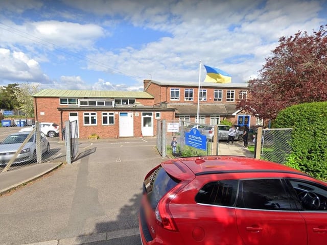 At St Richard's Catholic Primary School, 86% of parents who made it their first choice were offered a place for their child. A total of seven applicants had the school as their first choice but did not get in.