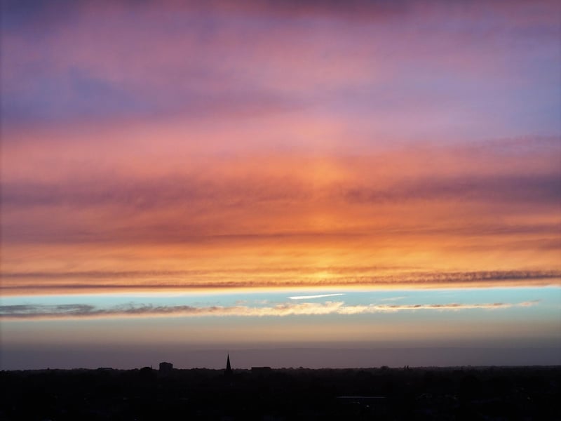 A gorgeous Sussex sunset