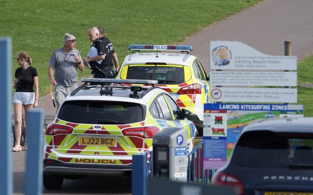 Police respond to new traveller camp in Sussex