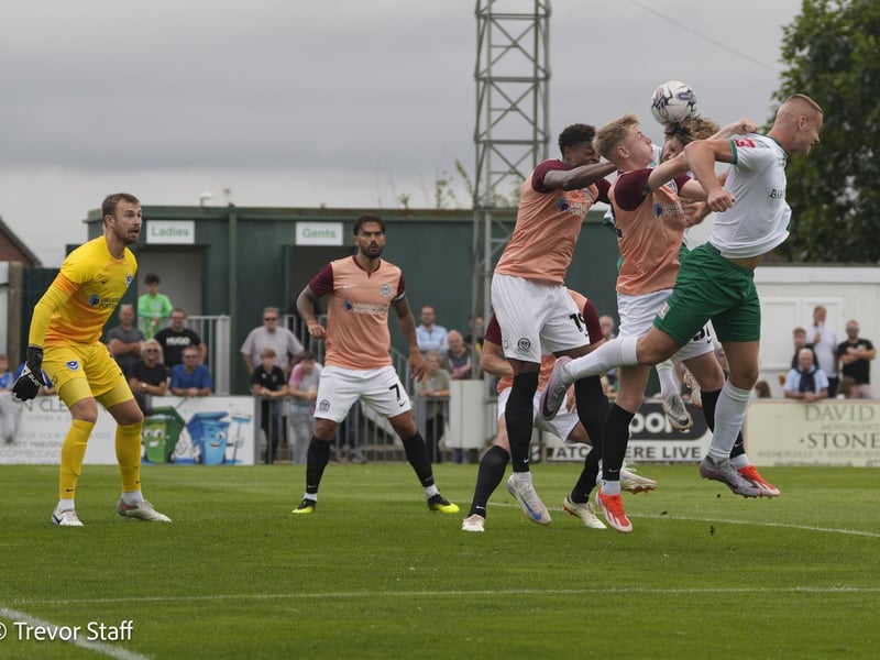 Rocks v Pompey in pre-season friendly action