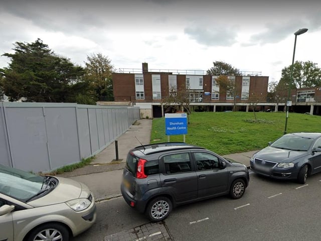 Shoreham Health Centre in Pond Road, Shoreham was recorded as having 36,358 patients and the full-time equivalent of 21.5 GPs, meaning it has 1,693 patients per GP.