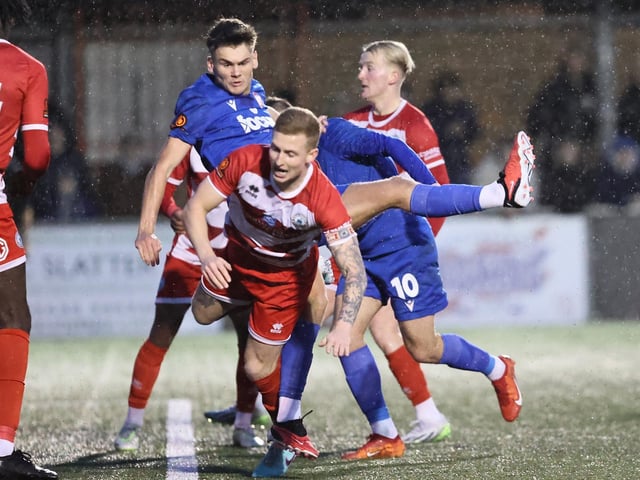 Worthing begin 2024 with a 4-0 win at Eastbourne Borough