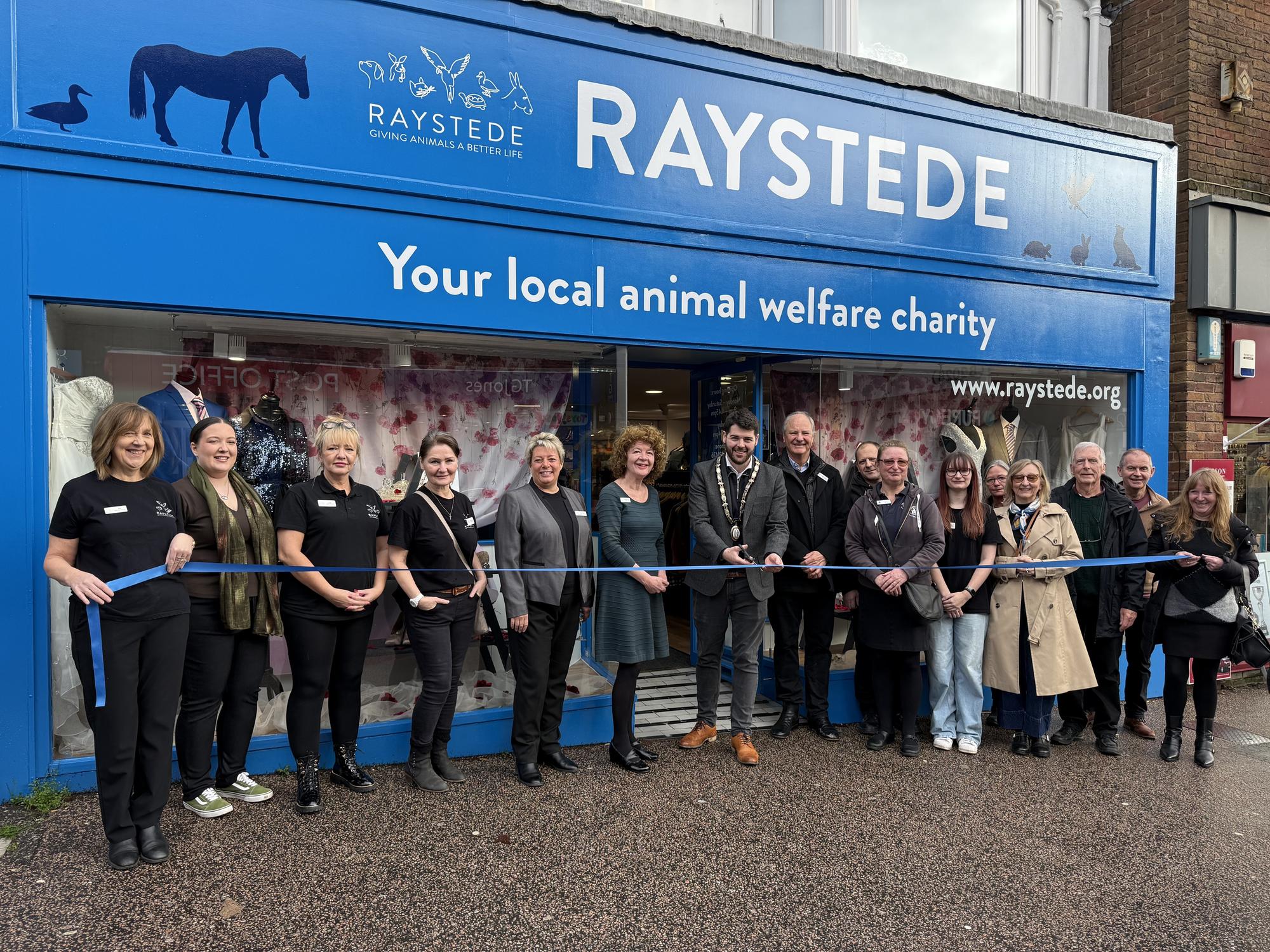 Raystede officially open their Haywards Heath charity shop