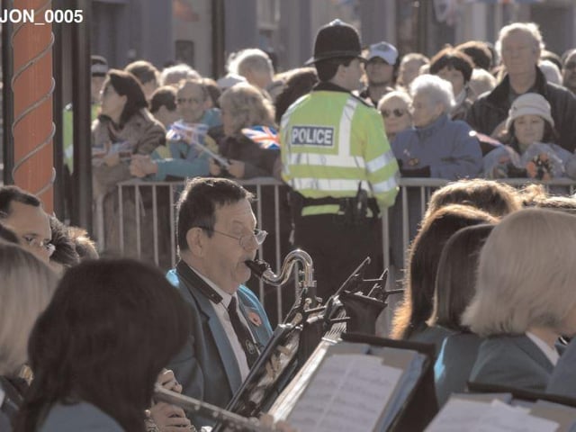 The Queen visited Crawley in 2006