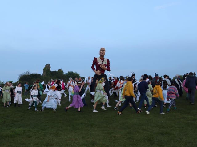 The Dancing at Dawn event. Picture: Kevin Boorman