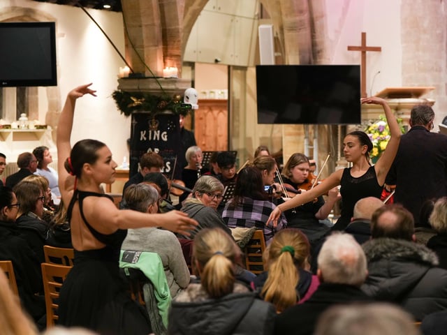 Carols by Candlelight, Worthing College's annual Christmas concert, brought staff and students together at St Mary's Church in Broadwater