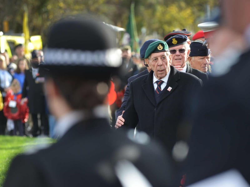 Eastbourne Remembrance Sunday on November 9 2025.