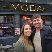 Katie and Richard Martin are celebrating a remarkable 20-year milestone as the proud owners of Moda on Queens Road, Hastings. Pic Justin L.