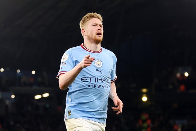 Another season, another Premier League title for Kevin De Bruyne. The Belgium international lifted the Premier League trophy for the fifth time on Sunday, meaning the 31-year-old has now won 12 major honours at Manchester City. De Bruyne provided a league-high 18 assists for City in the Premier League this season. He also chipped in with seven goals, to cap another stellar campaign at the Etihad.