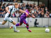 Salisbury and Eastbourne Borough vie for cup progress | Picture by Lydia Redman