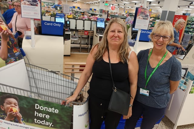 Eastbourne Foodbank's summer collection at Tesco stores throughout the town