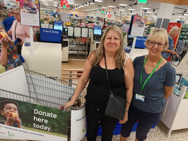 Eastbourne Foodbank's summer collection at Tesco stores throughout the town