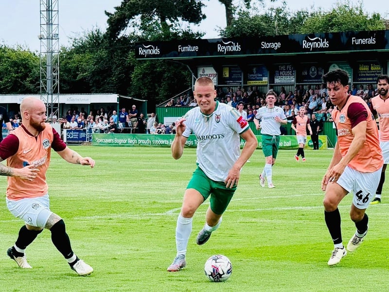 Rocks v Pompey pre-season friendly, July 2024