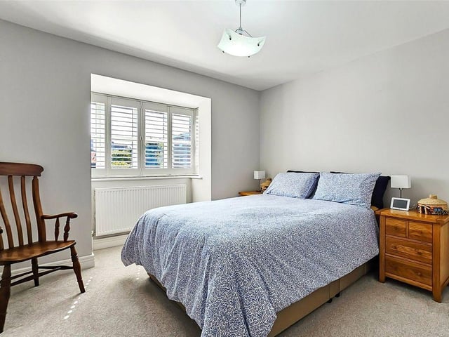 This stunning four-bedroom executive home has come on the market in Littlehampton with Graham Butt priced at £685,000. The detached house was built in St Winefrides Road in 2017 and this is the first time it is being offered to the market since new.
