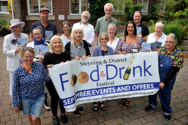 Launch of Steyning & District Food and Drink Festival 2023. Photo by S Robards/National World SR23081501