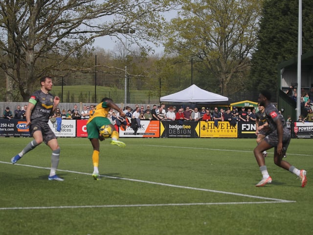 Images from Horsham FC's win at home to Cray Wanderers