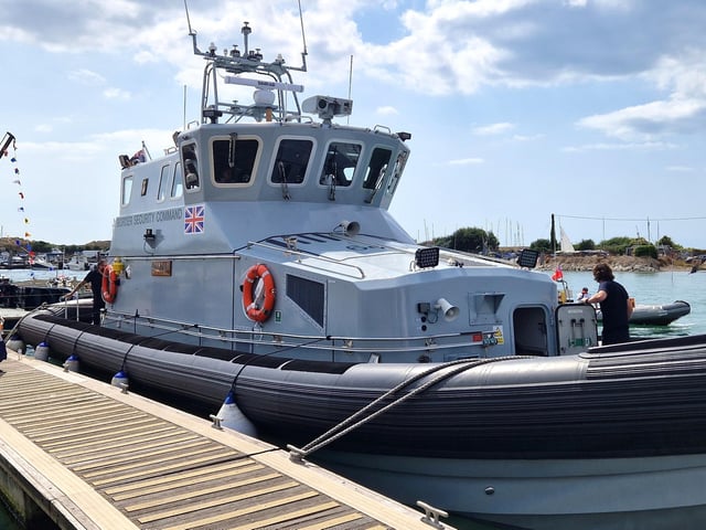Border Security Command boat