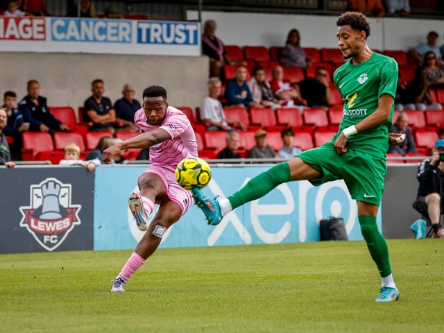 Lewes v Eastbourne Borough pre-season friendly