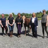 Sussex Police & Crime Commissioner Katy Bourne at Parkfield Equine Solutions in Hurstpierpoint
