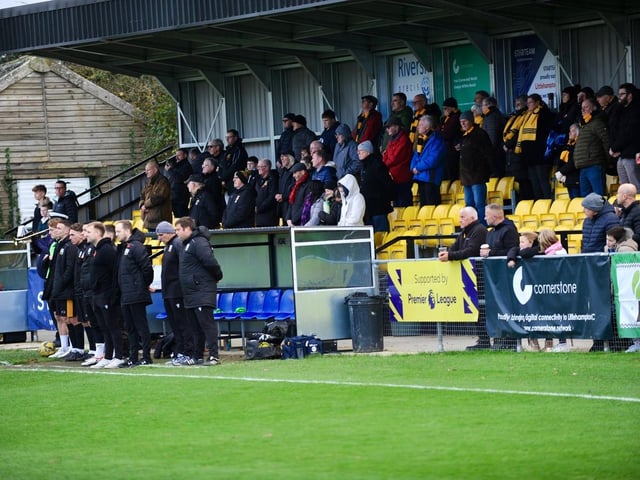 Littlehampton Town and Three Bridges played out a seven-goal thriller at The Sportsfield on Saturday with the home side coming out on top 4-3. Photographer Stephen Goodger was there to catch the action