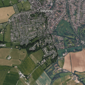 Road closures have disrupted traffic in Steyning, with Southern Water works continuing in Tanyard Lane and Bostal Road following Monday’s closure of Bramber Road. Photo: Google Earth