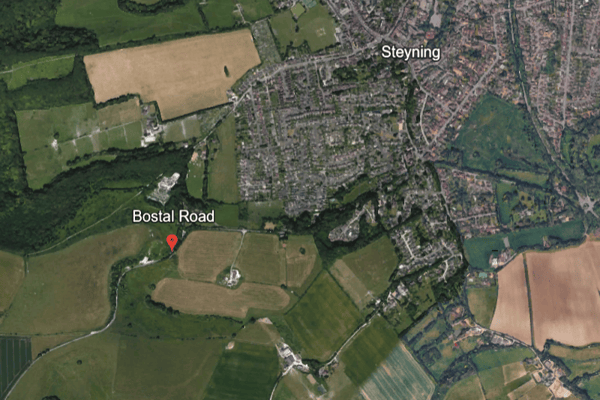 Road closures have disrupted traffic in Steyning, with Southern Water works continuing in Tanyard Lane and Bostal Road following Monday’s closure of Bramber Road. Photo: Google Earth