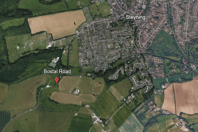 Road closures have disrupted traffic in Steyning, with Southern Water works continuing in Tanyard Lane and Bostal Road following Monday’s closure of Bramber Road. Photo: Google Earth