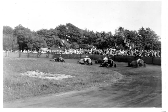 In 1947, Arlington Stadium would host some car and kart racing, including a Holland v France International Match.
