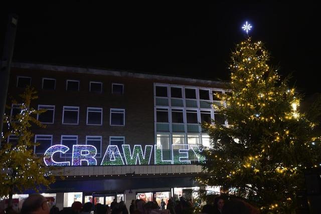Crawley has come out on top as the best place to shop for Christmas in the county, as chosen by Sussex World readers. Jemima Cade, Bonita Bonita, Wesley Harris and Michael Baxter all agreed it was their favourite place to pick up presents for their loved ones, while Jean Weekes described County Mall Shopping Centre as 'lovely and Christmassy'.