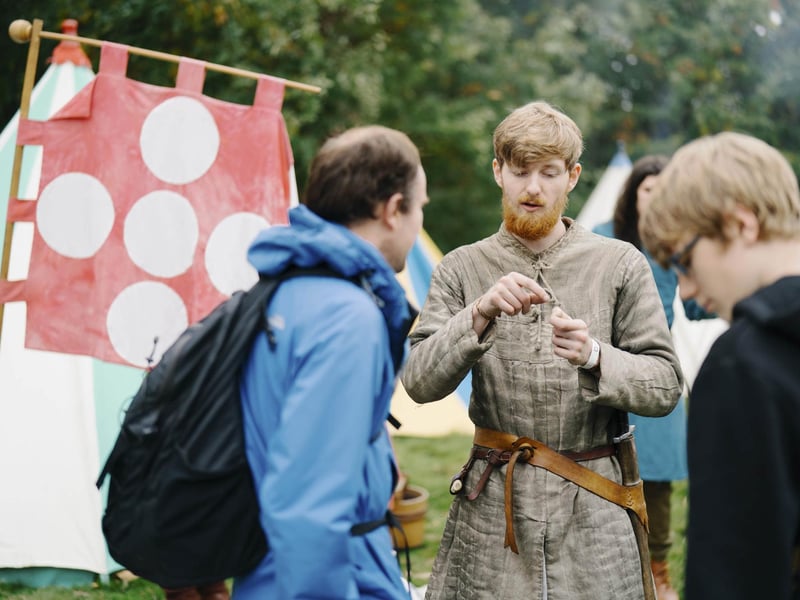 Battle of Hastings reenactment at Battle Abbey 2025. Pic supplied by Tom Arber/English Heritage.